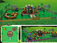 Public Outdoor Play Park, Play Yard Designs